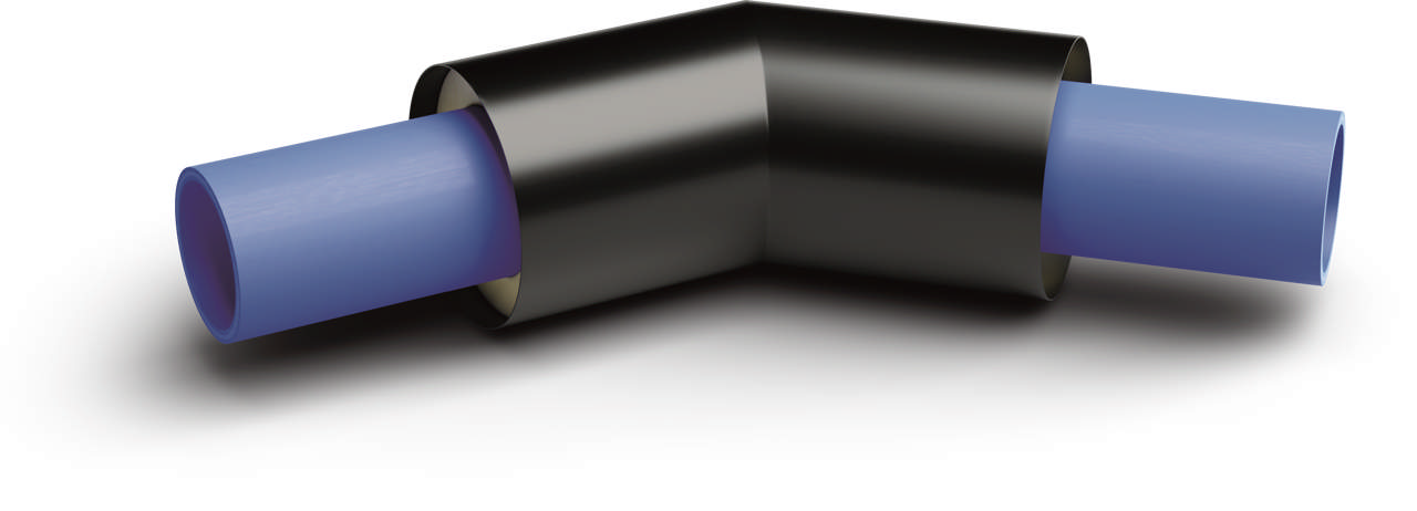 Energy blue coude 45° - SDR 9 MF RP