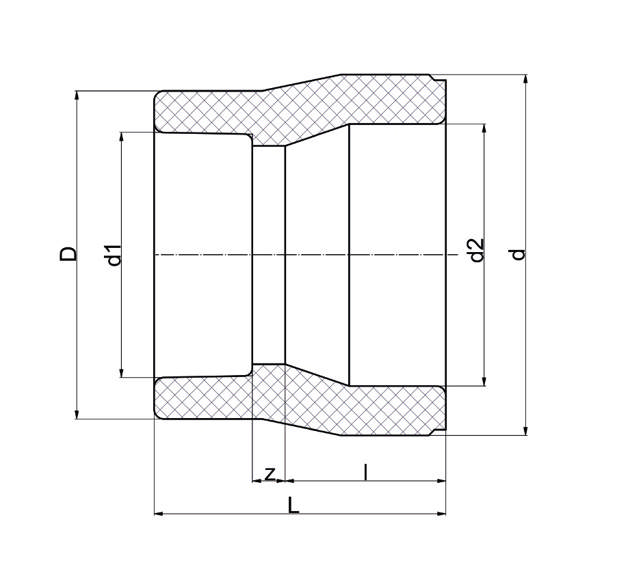 Réduction F/F (red) - SDR 7,4