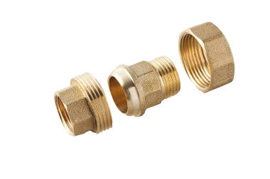 3-part conical union MF