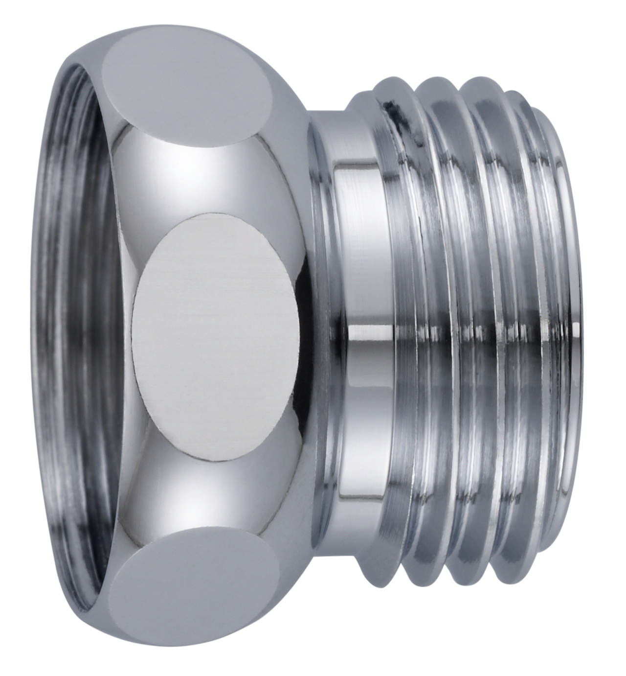 Reduktion chromiert M22 x 1/2