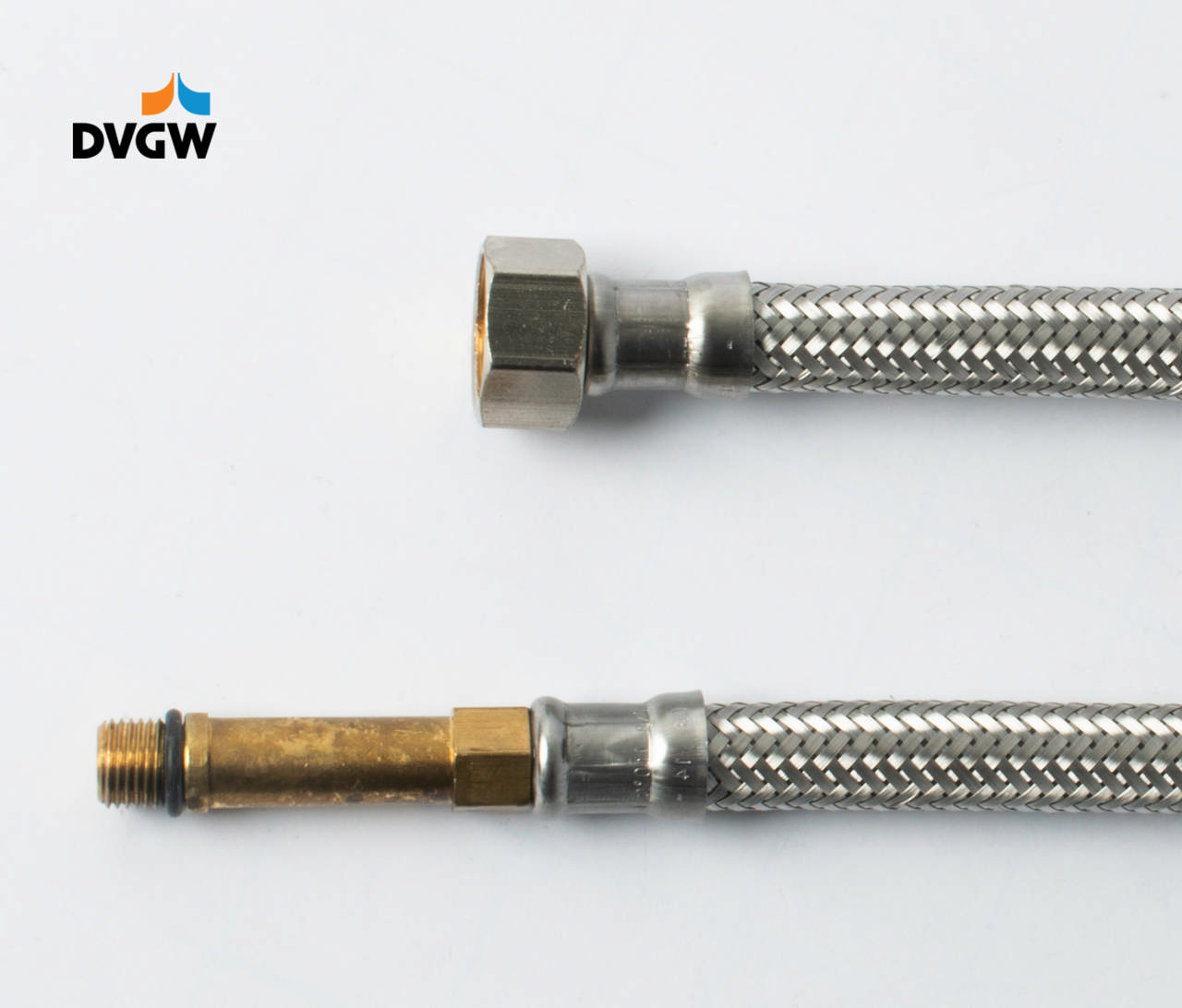 Silicone flexible hose DN8 M10 long x 3/8