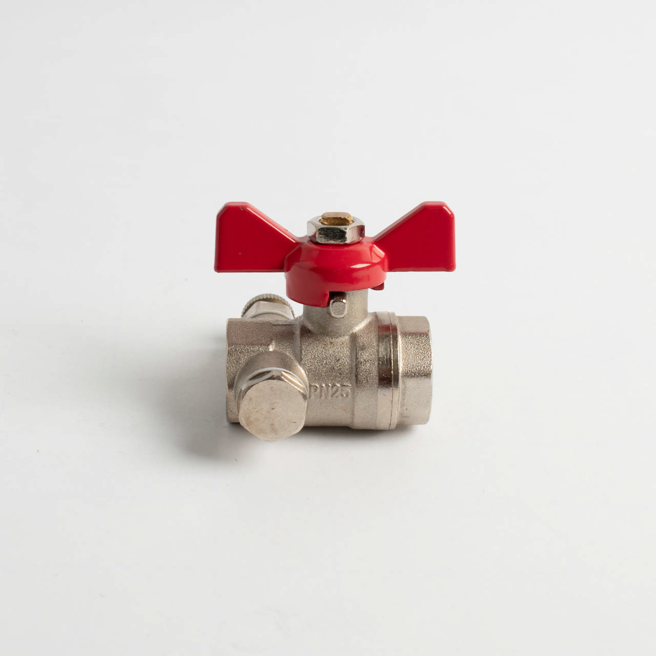 Bolkraan Totale doorlaat + Purgeur FF L-vormige handgreep