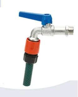 Dubbel dienst kraan Eko-matic L-vormige handgreep