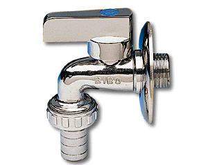 Angle ball valve for washing machine